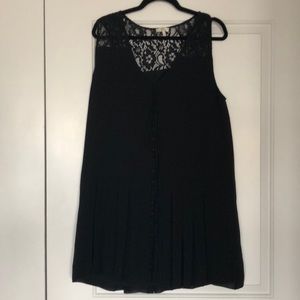 NWOT Joie Pleated Tie Waist Silk Dress